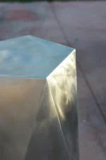 Axis Coffee Table - Stainless Steel - Image 3