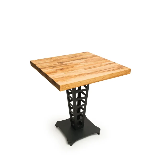 Stijlvolle, moderne en elegante tafel voor hotels, cafés en restaurants.