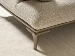 The Bolis Corner Sofa redefines the modern living space. With its unique texture and fabric, it offers a sophisticated modular solution for contemporary European homes.
