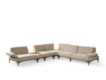 The Bolis Corner Sofa redefines the modern living space. With its unique texture and fabric, it offers a sophisticated modular solution for contemporary European homes.