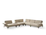 The Bolis Corner Sofa redefines the modern living space. With its unique texture and fabric, it offers a sophisticated modular solution for contemporary European homes.