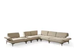 The Bolis Corner Sofa redefines the modern living space. With its unique texture and fabric, it offers a sophisticated modular solution for contemporary European homes.