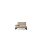The Bolis Corner Sofa redefines the modern living space. With its unique texture and fabric, it offers a sophisticated modular solution for contemporary European homes.