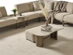The Bolis Corner Sofa redefines the modern living space. With its unique texture and fabric, it offers a sophisticated modular solution for contemporary European homes.