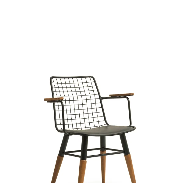 Stijlvolle, moderne en elegante stoel voor hotels, cafés en restaurants.