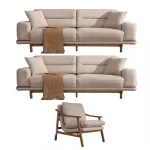 Downtown Sofa Set