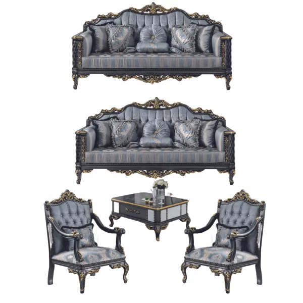 Ebrar Luxury Classic Sofa Set Avantgarde 3