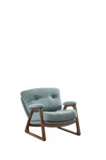 The Echo Armchair is the ultimate statement piece for minimalist interiors. Its frame and soft upholstery offer unparalleled style and comfort.