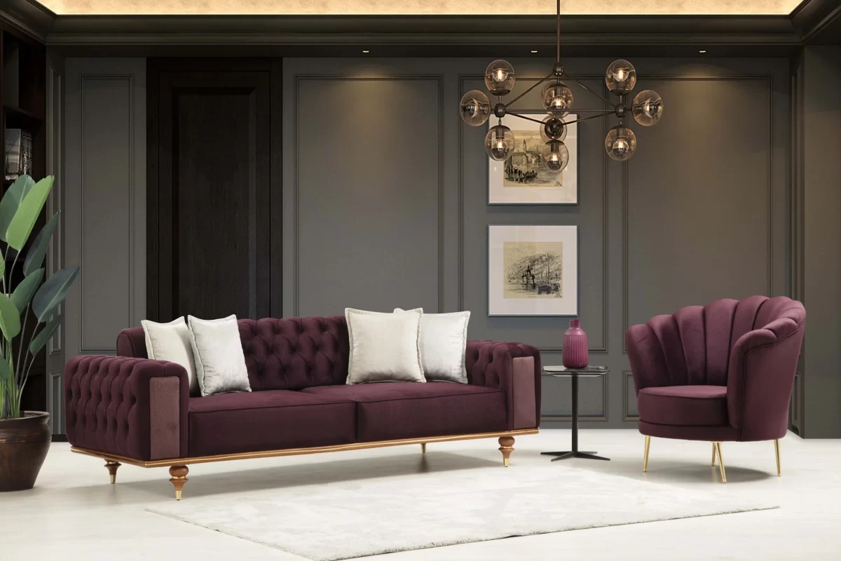 Elena Sofa Set 3 3 1 SofaTurkey 10