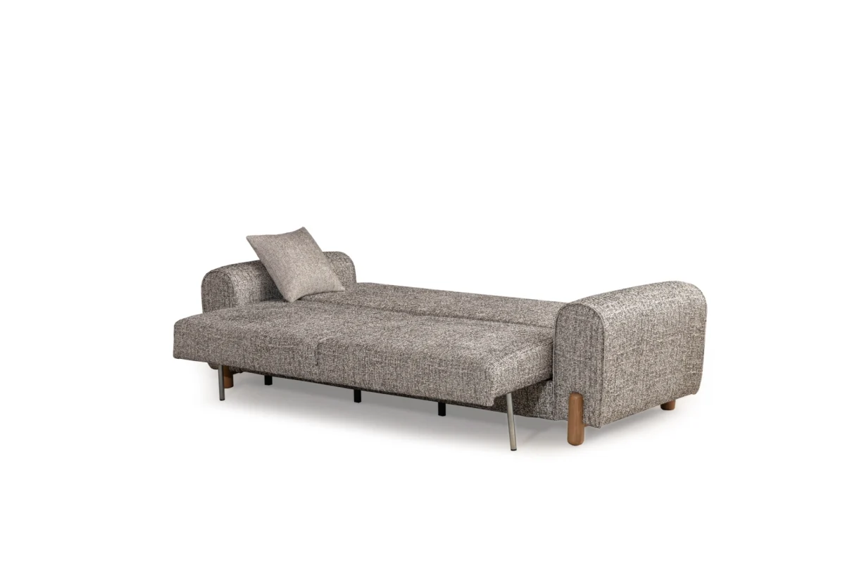The Elina Sofa combines a simple and minimalist silhouette with rich tactile textures. With its ergonomic support and natural details, it creates the perfect focal point for any modern European home.