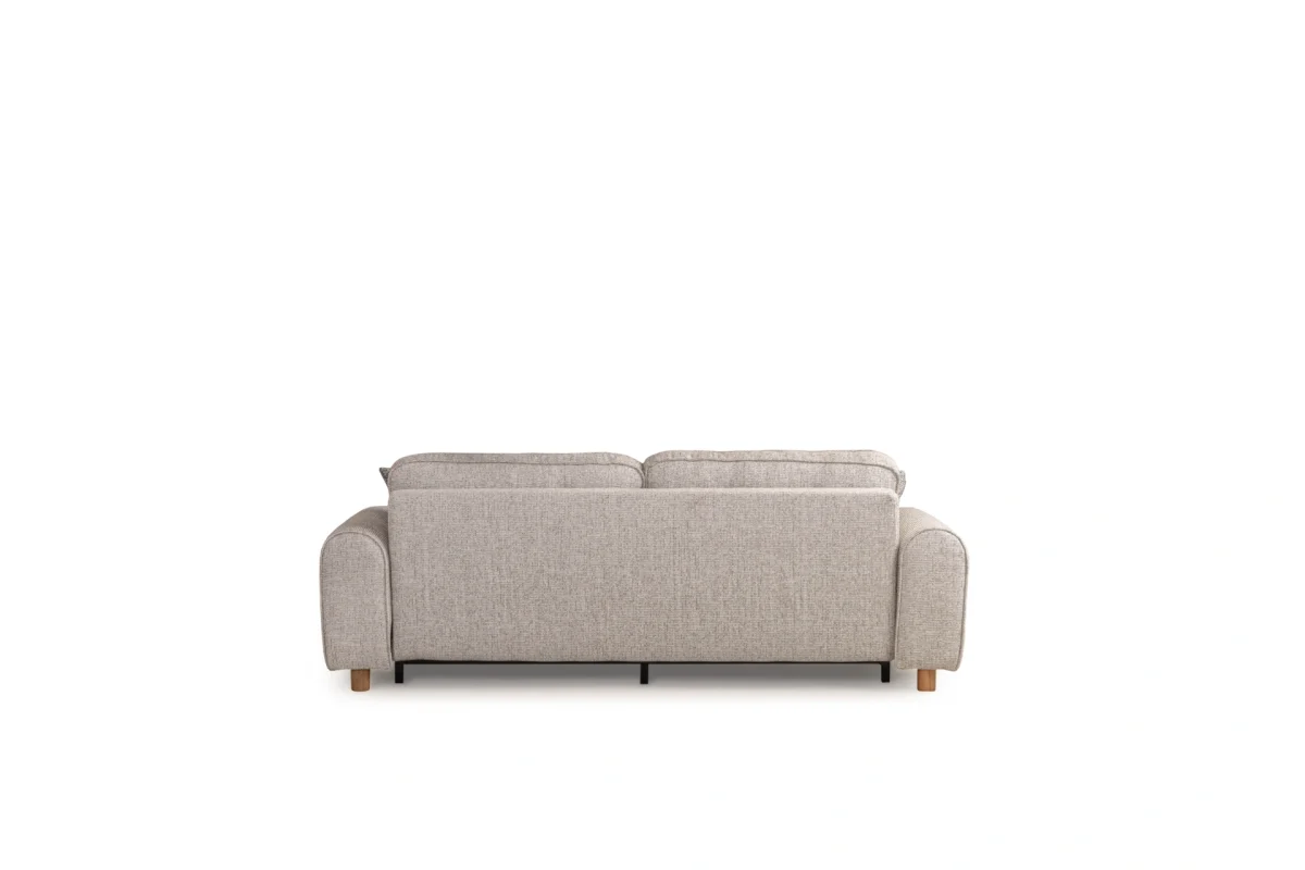 The Elina Sofa combines a simple and minimalist silhouette with rich tactile textures. With its ergonomic support and natural details, it creates the perfect focal point for any modern European home.