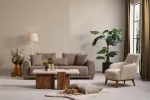The Elysian Modular Corner Sofa redefines the seating experience with its cloud-soft comfort and stylish fabric upholstery. A versatile masterpiece designed for modern European living spaces.
