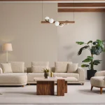 The Elysian Modular Corner Sofa redefines the seating experience with its cloud-soft comfort and stylish fabric upholstery. A versatile masterpiece designed for modern European living spaces.
