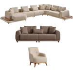 Elysian Corner Sofa Set