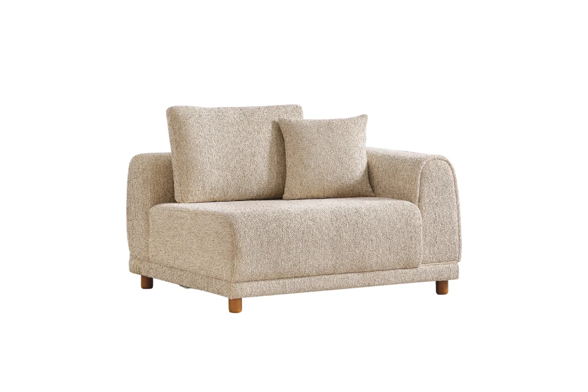 The Elysian Corner Sofa redefines seating with its cloud-like comfort, stylish upholstery, and integrated side tables. A versatile masterpiece for the modern European lifestyle.