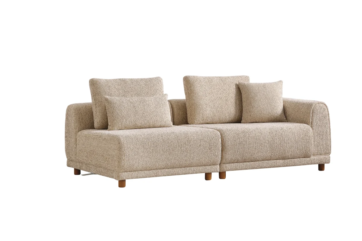The Elysian Corner Sofa redefines seating with its cloud-like comfort, stylish upholstery, and integrated side tables. A versatile masterpiece for the modern European lifestyle.