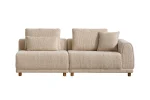 The Elysian Corner Sofa redefines seating with its cloud-like comfort, stylish upholstery, and integrated side tables. A versatile masterpiece for the modern European lifestyle.