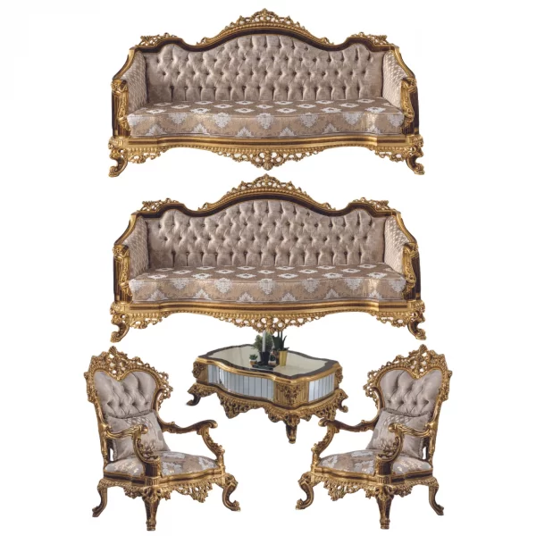 Empire Luxury Classic Sofa Set Premium Avant garde Sofa 3