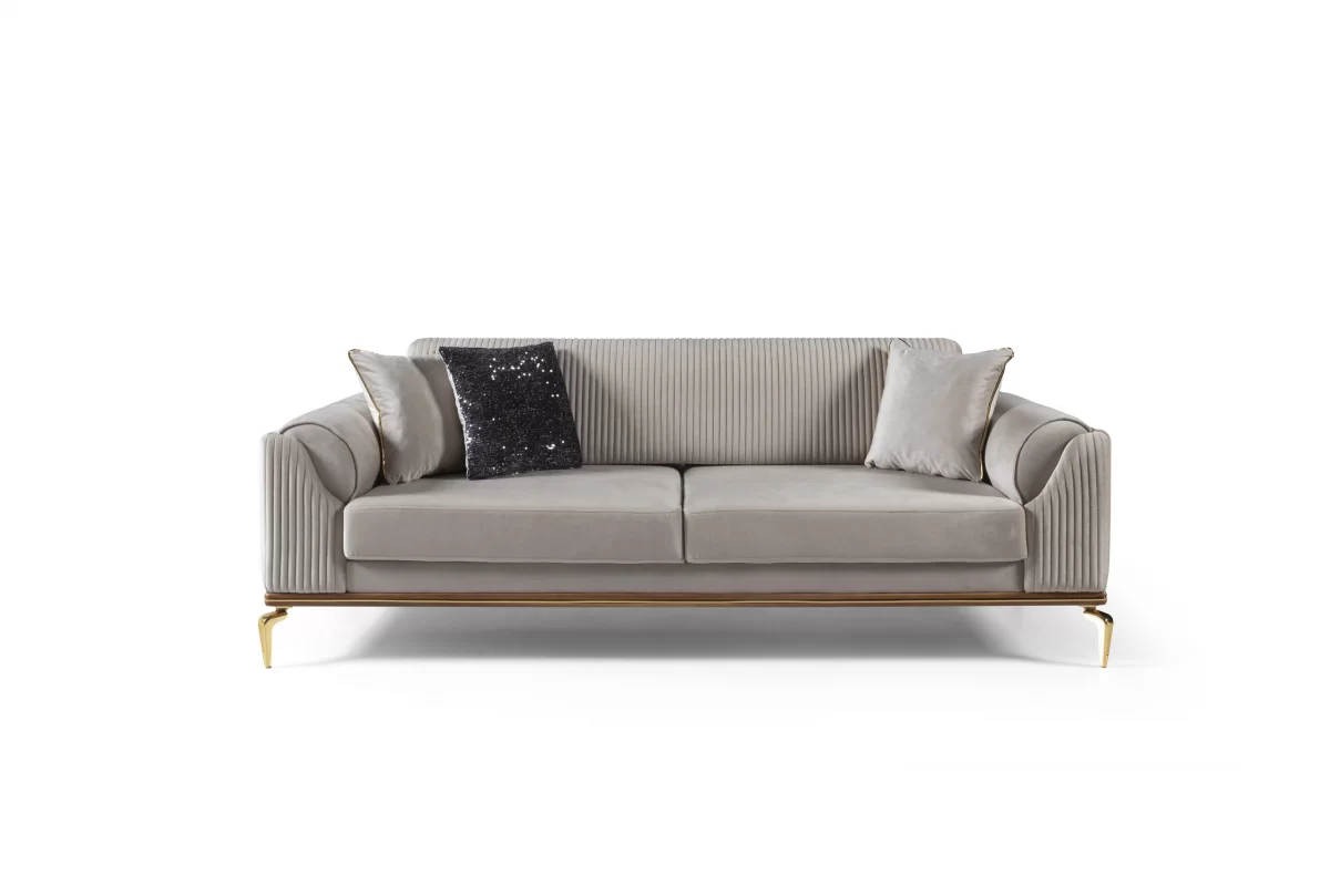 Ephesus Sofa Set striped back luxury modern style 6