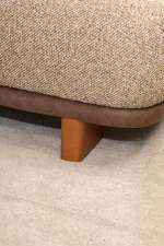 The Estelle Sofa Set combines the fashionable warmth of fabric with timeless elegance. It's the perfect centerpiece for a sophisticated European living room.