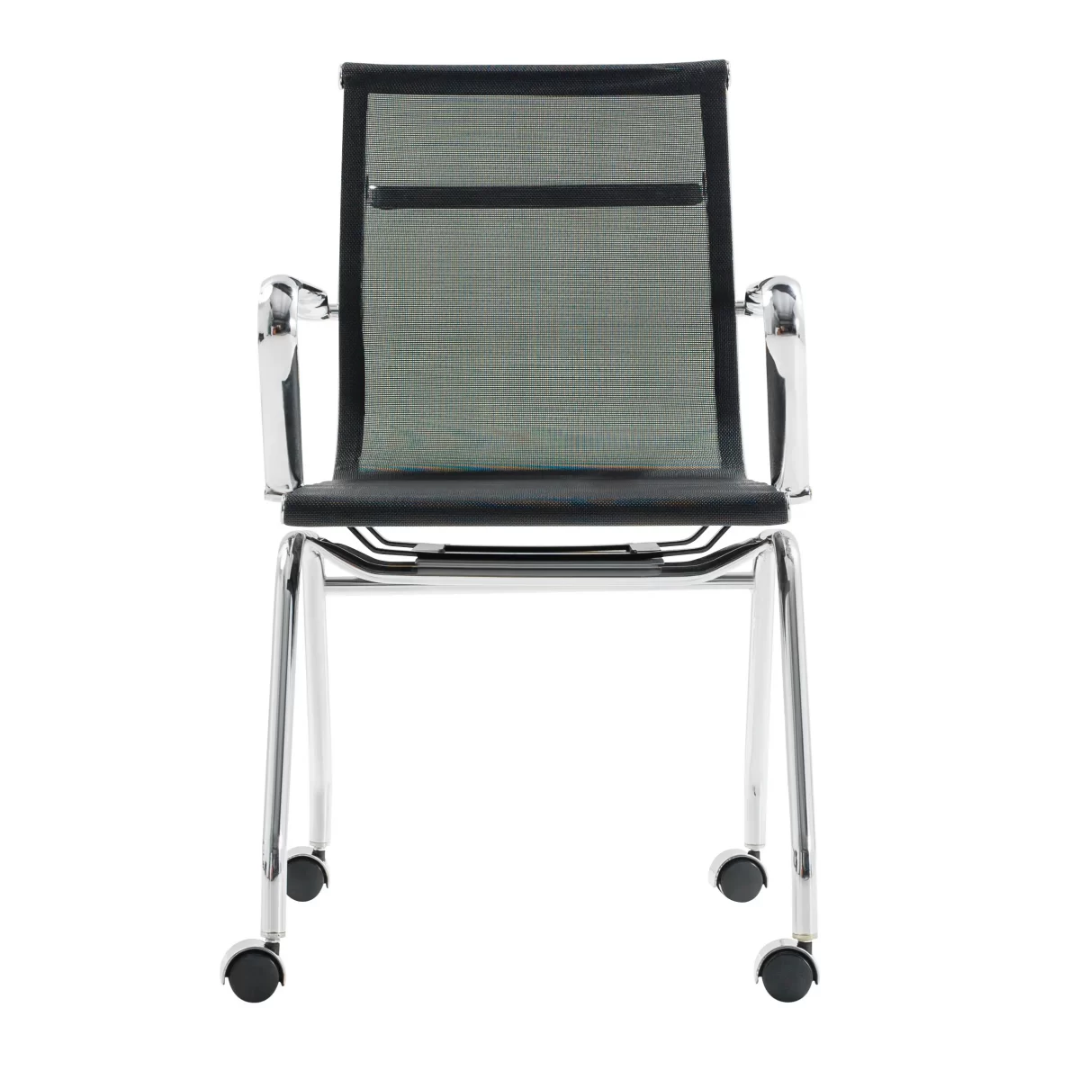 Eva Beta Office Meeting Chair with Wheels - Image 3