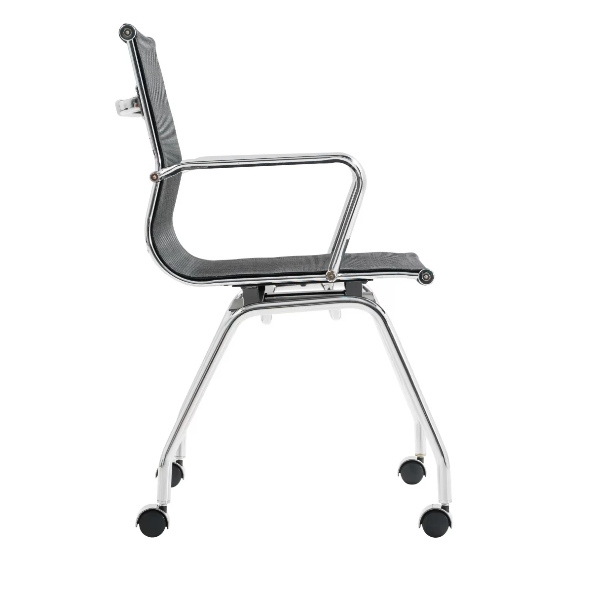Eva Beta Office Meeting Chair with Wheels - Image 2