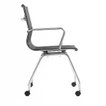 Eva Beta Office Meeting Chair with Wheels - Image 2