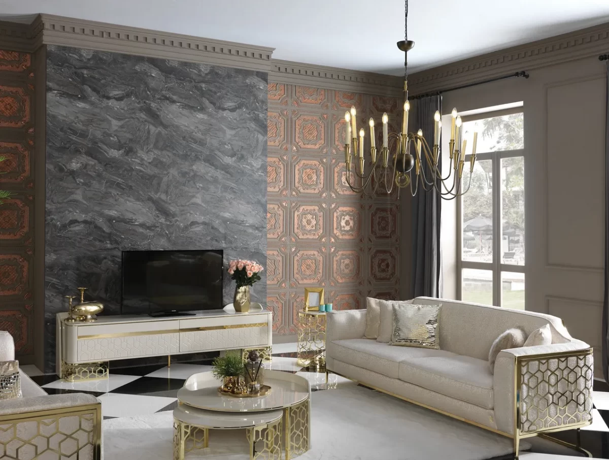 Ferras Sofa Set Luxury Sofa from Turkey 3