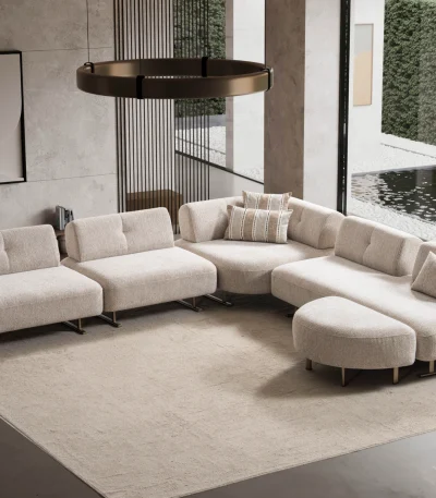 Experience superior comfort and style with the Flexa Corner Sofa. Customizable configurations and premium Turkish craftsmanship. Flexa Corner Sofa SofaTurkey Modular Design Comfort modern luxury Contemporary