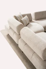 Experience superior comfort and style with the Flexa Corner Sofa. Customizable configurations and premium Turkish craftsmanship.