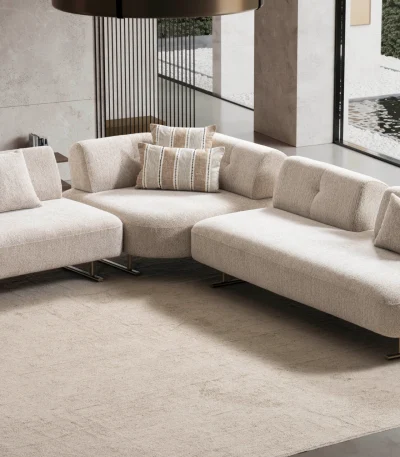 Experience superior comfort and style with the Flexa Corner Sofa. Customizable configurations and premium Turkish craftsmanship.