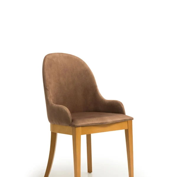 Stijlvolle, moderne en elegante stoel voor hotels, cafés en restaurants.