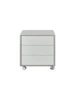 The Freya Under-Desk Storage Unit is the perfect blend of mobility and minimalist design. Keep your essentials organized and within easy reach with this premium 3-drawer unit.