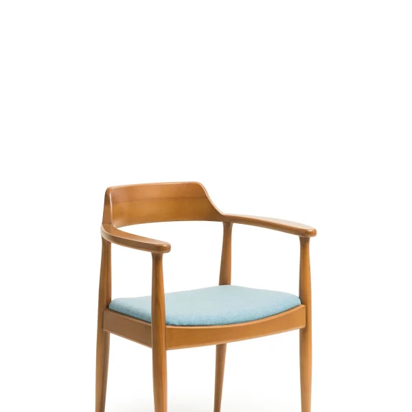 Stijlvolle, moderne en elegante stoel voor hotels, cafés en restaurants.