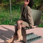 Inoxia Armchair - Stainless Steel Lounge Chair