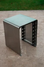 Inoxia Ottoman - Stainless Steel Stool - Image 5