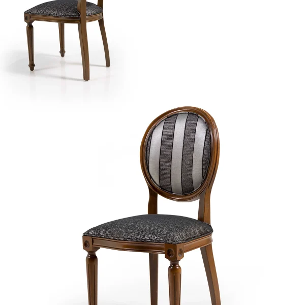 Stijlvolle, moderne en elegante stoel voor hotels, cafés en restaurants.