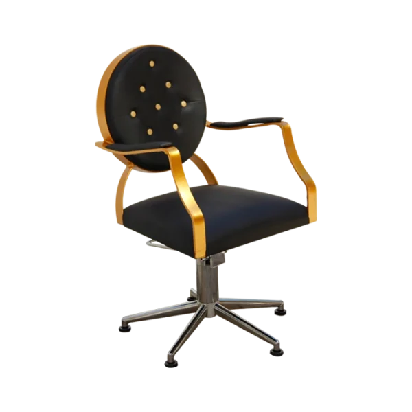 Stylish, modern, and elegant barber hairdresser chairs for salon, barbar shop,