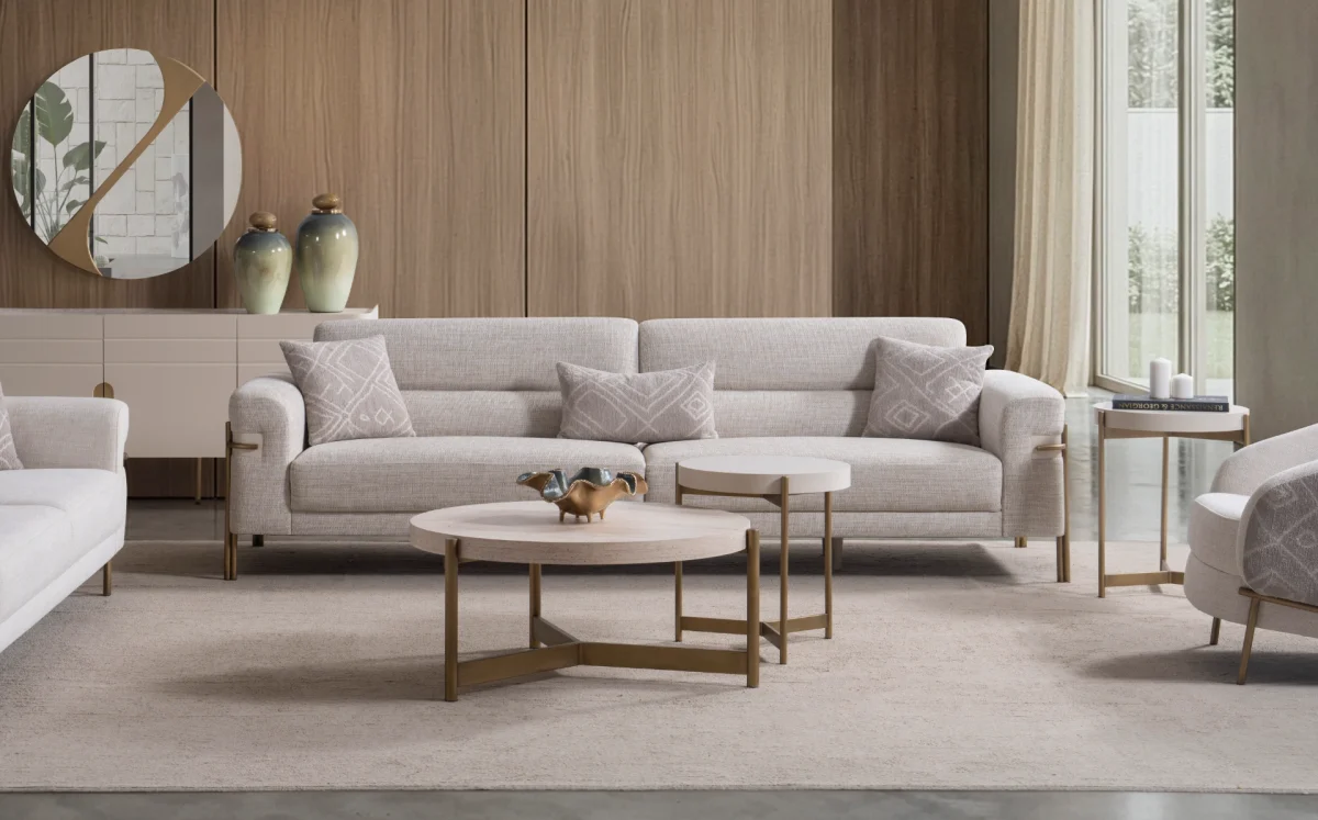 Lina Three Seater Sofa - Image 11
