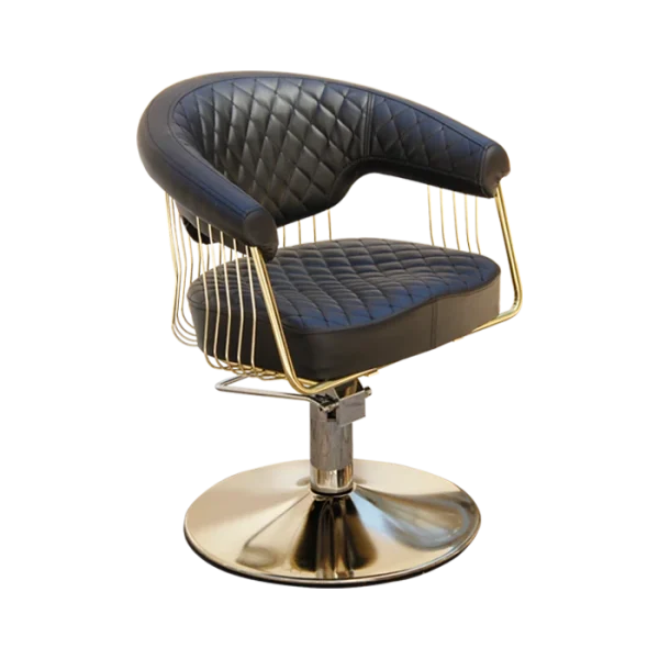 Stylish, modern, and elegant barber hairdresser chairs for salon, barbar shop,