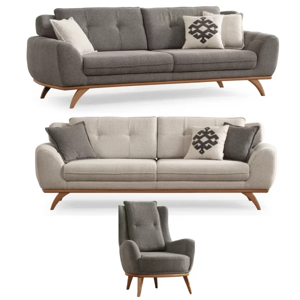 Lora Sofa Set Turkish Living Room Furniture