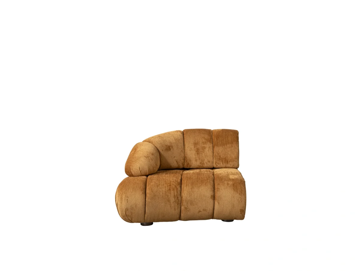 Experience the fusion of art and comfort with the Loris Corner Sofa. With its striking texture and modular flexibility, it's a top-tier design piece for a modern lifestyle.