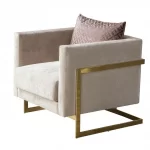Gold Armchair
