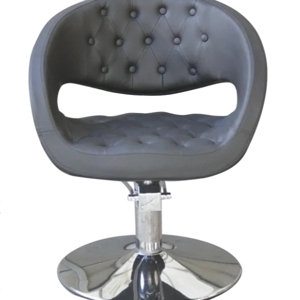 Fauteuils de coiffure élégants, modernes et raffinés pour salon de coiffure, barbier,