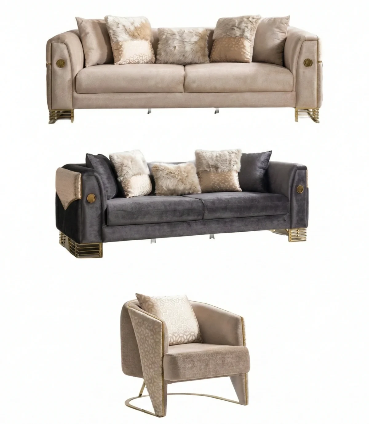 Luxia Sofa Set - Image 37