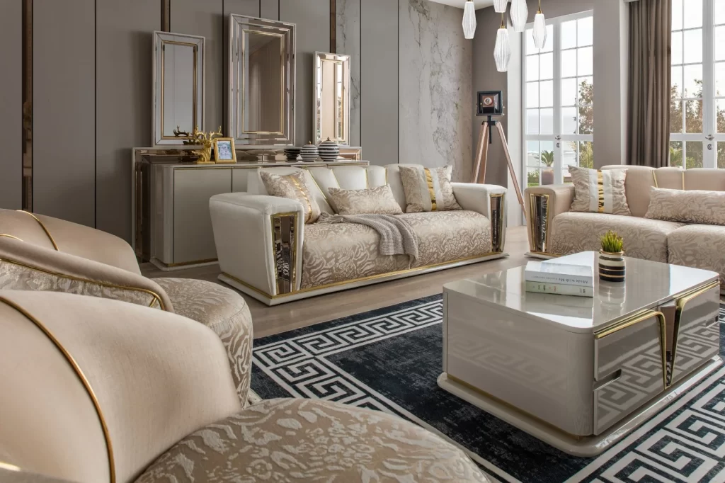 Luxory Sofa Set 3 3 1 SofaTurkey 7