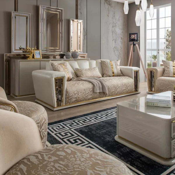 Luxory Sofa Set 3 3 1 SofaTurkey 7