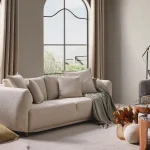 Experience the pinnacle of modern comfort with the Lyra Sofa Set. With its organic curves and highly durable fabric, it's designed for stylish European homes.