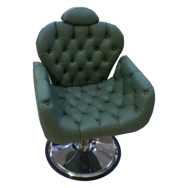 Fauteuils de coiffure élégants, modernes et raffinés pour salon de coiffure, barber shop,