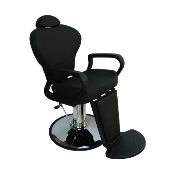 Fauteuils de coiffure élégants, modernes et raffinés pour salon de coiffure, barber shop,